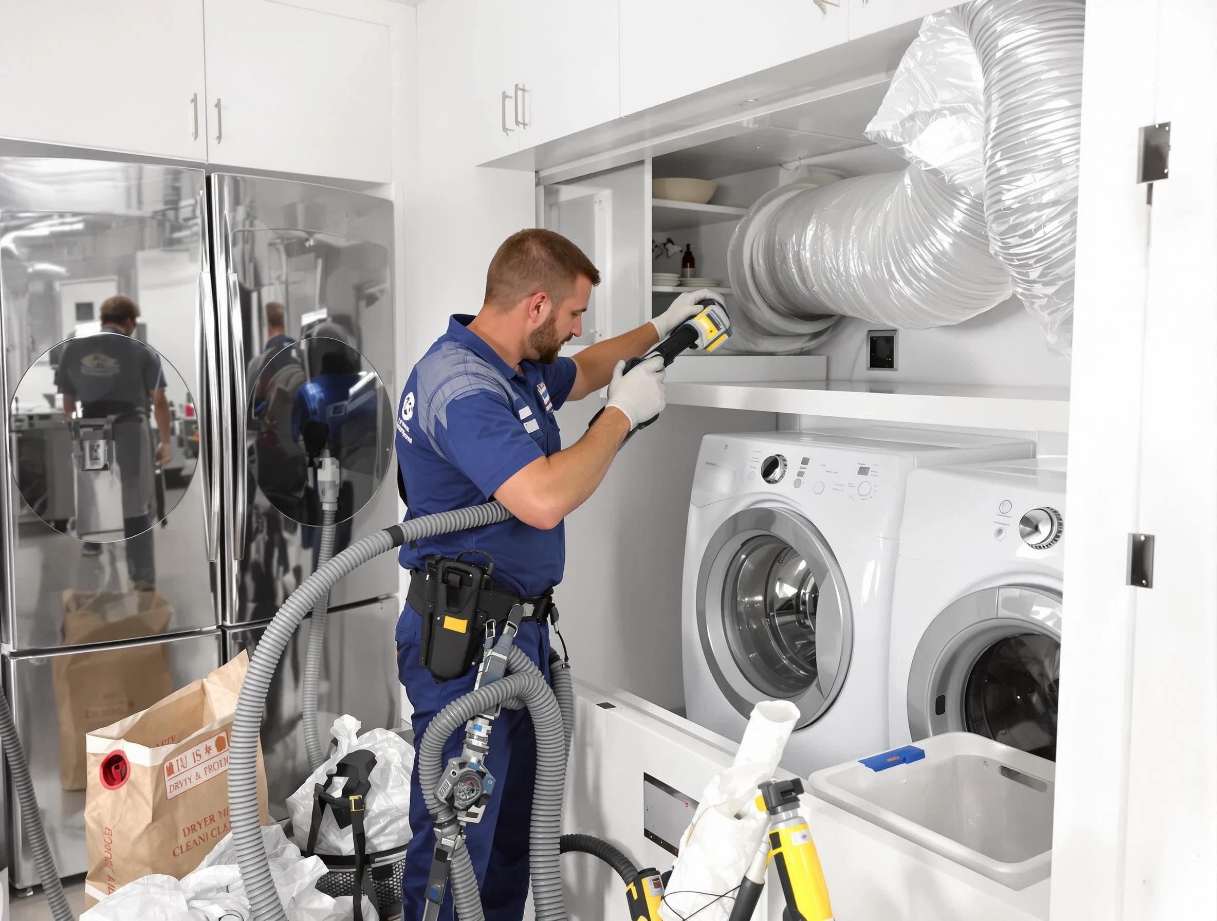 Professional duct cleaning by West Jordan Dryer Vent Cleaning in West Jordan