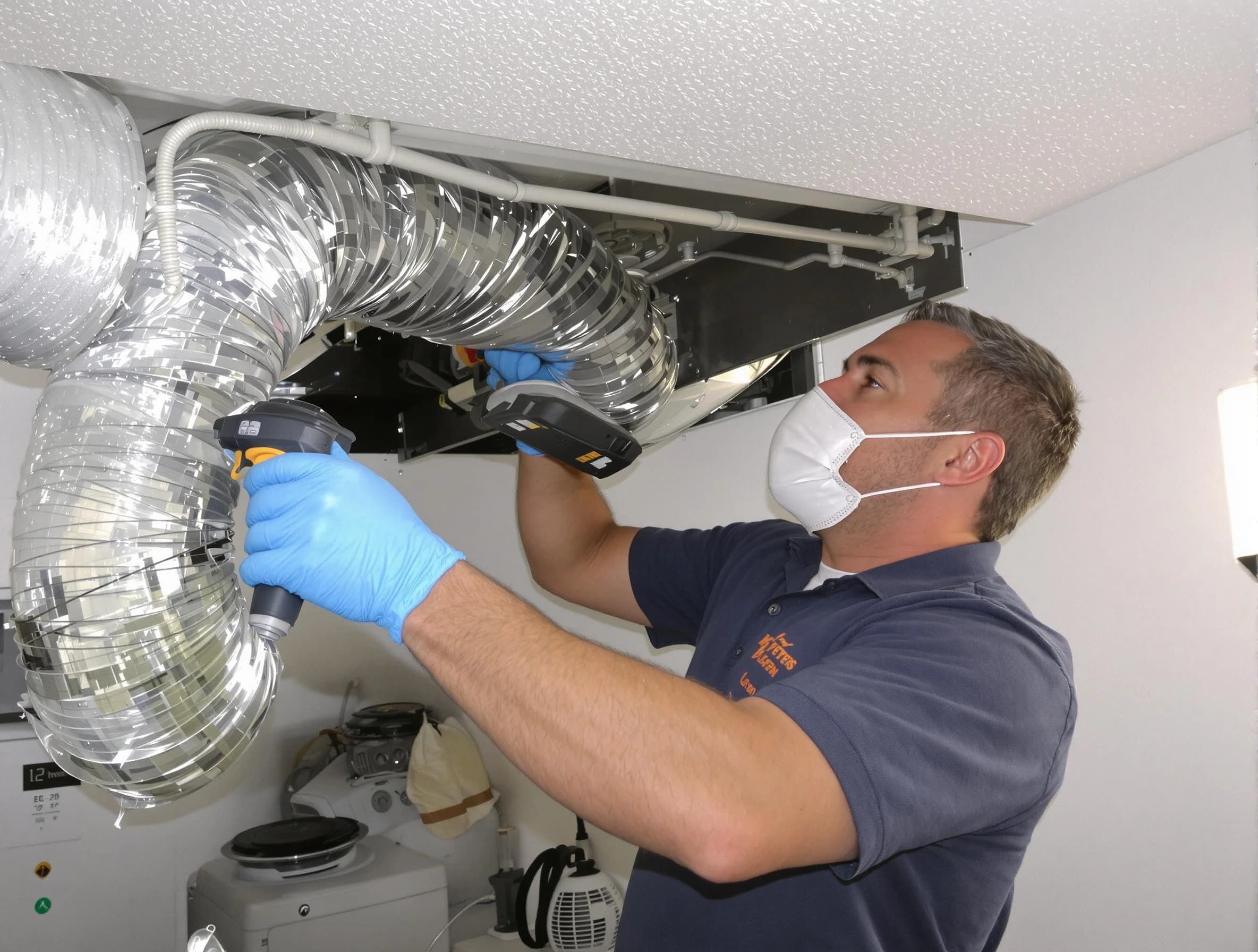 West Jordan Dryer Vent Cleaning professional performing thorough residential dryer vent cleaning in West Jordan