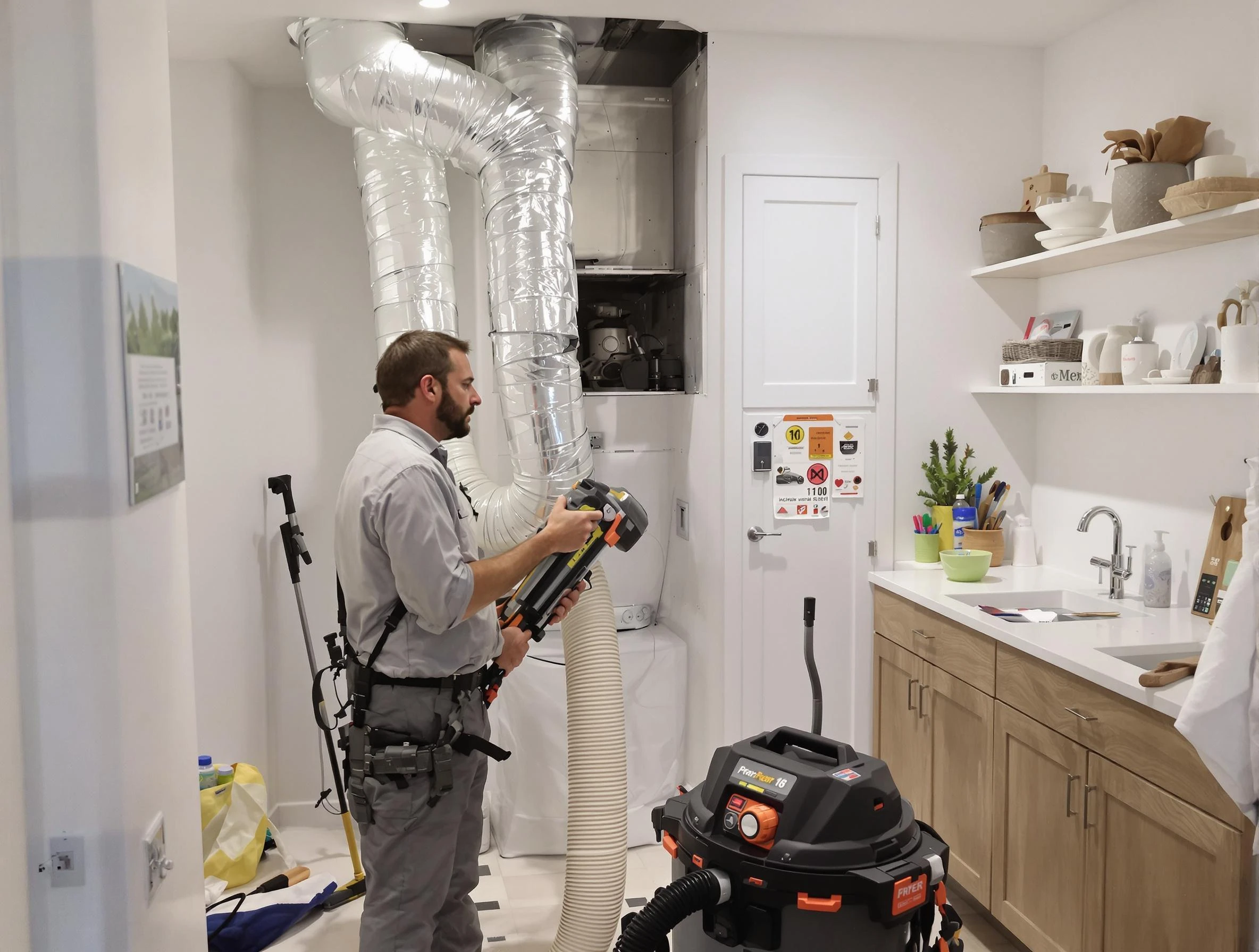 Clogged Dryer Vent Cleaning in West Jordan