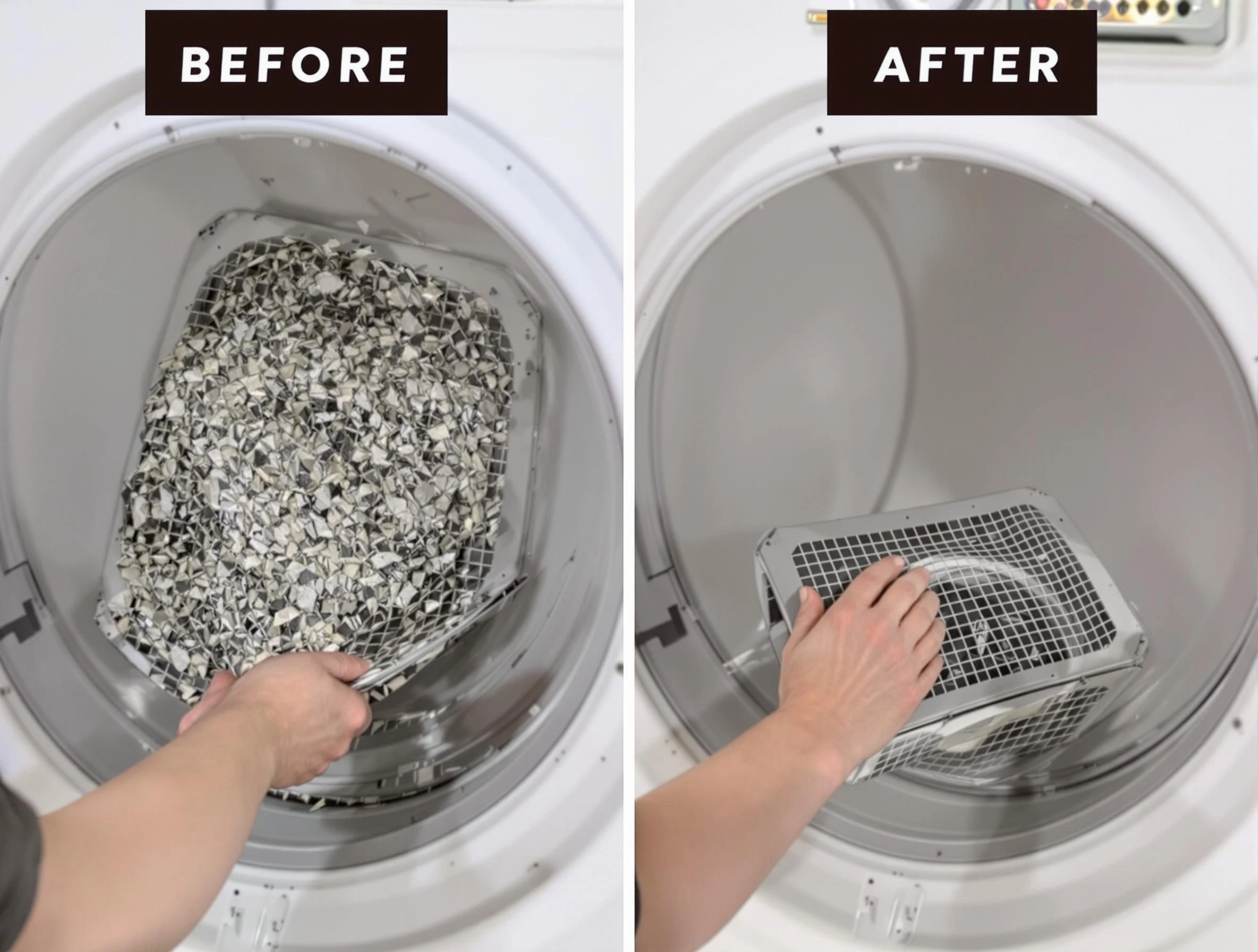 Professional lint trap cleaning by West Jordan Dryer Vent Cleaning in West Jordan