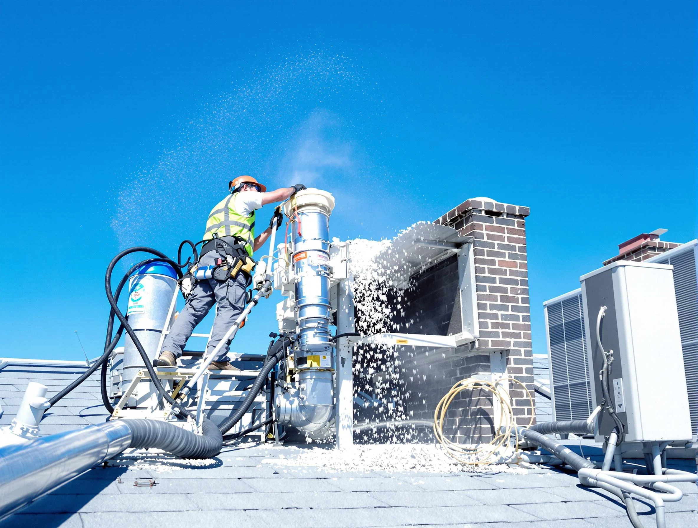Expert roof dryer vent cleaning by West Jordan Dryer Vent Cleaning in West Jordan