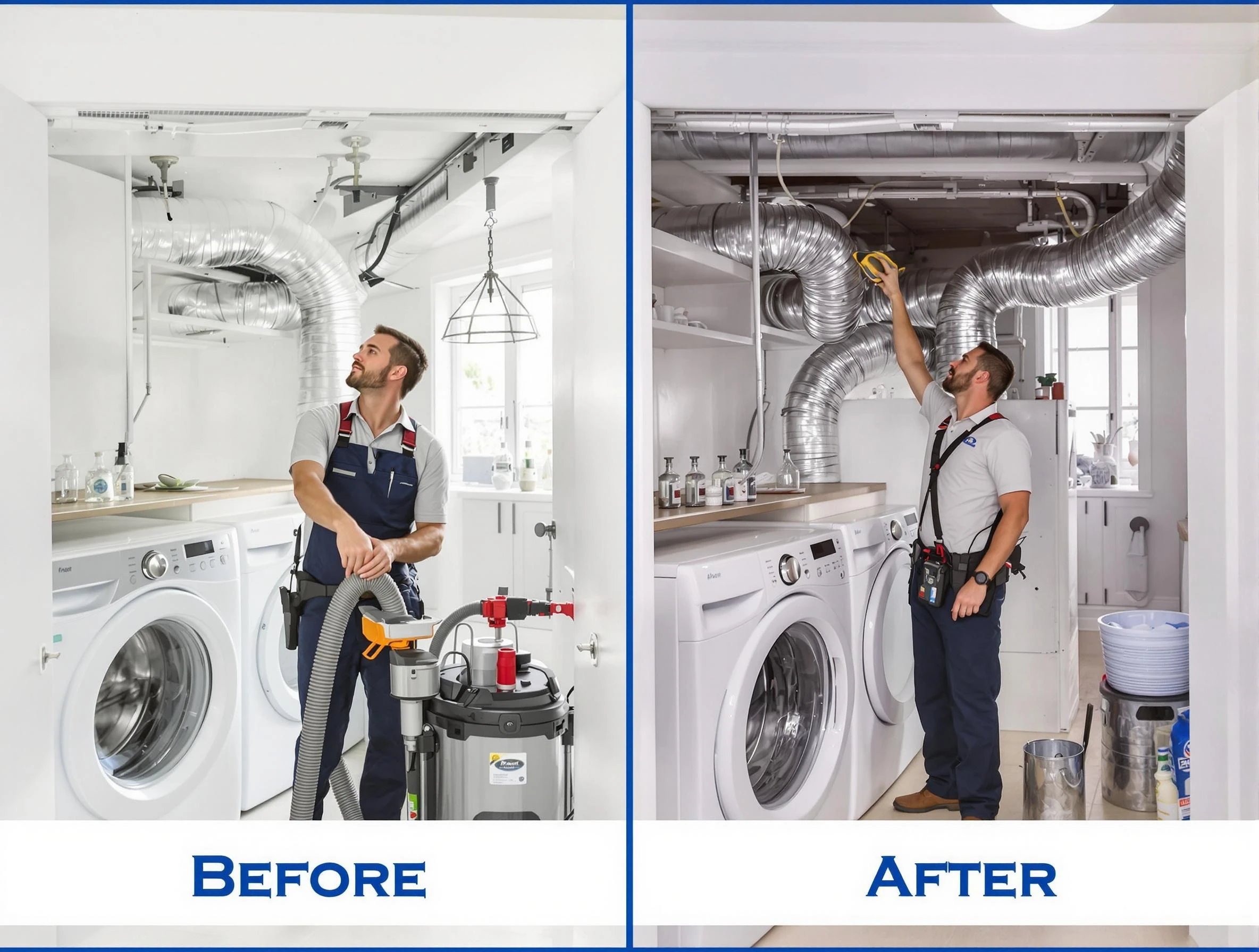 Expert gas dryer vent cleaning by West Jordan Dryer Vent Cleaning in West Jordan