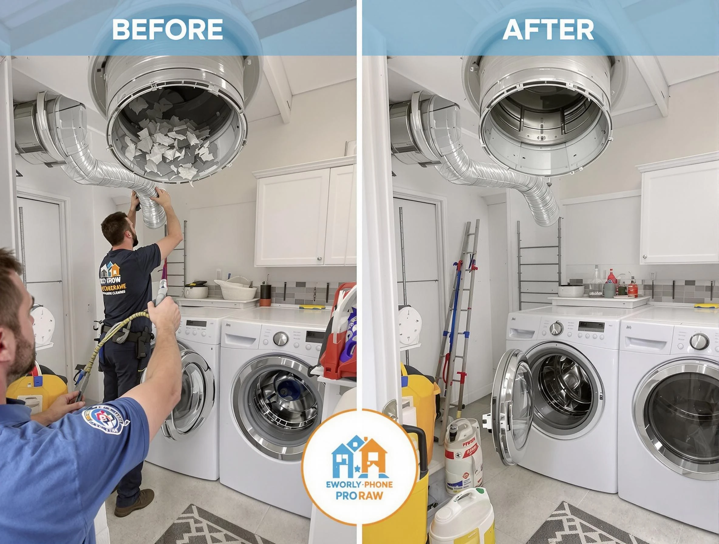 Residential dryer vent cleaning by West Jordan Dryer Vent Cleaning in West Jordan
